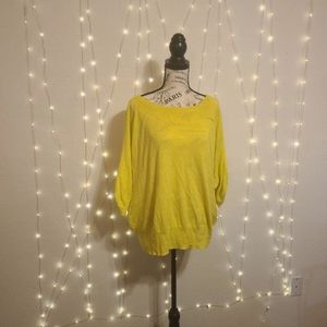 Yellow Summerfield light sweater